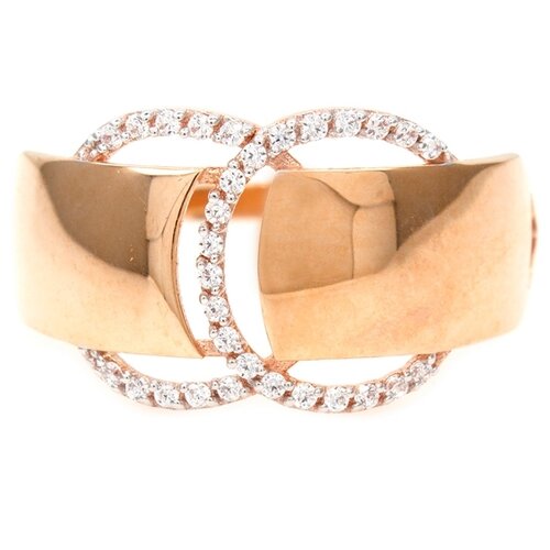 фото The jeweller кольцо из золота с фианитами 70107400, размер 19.5