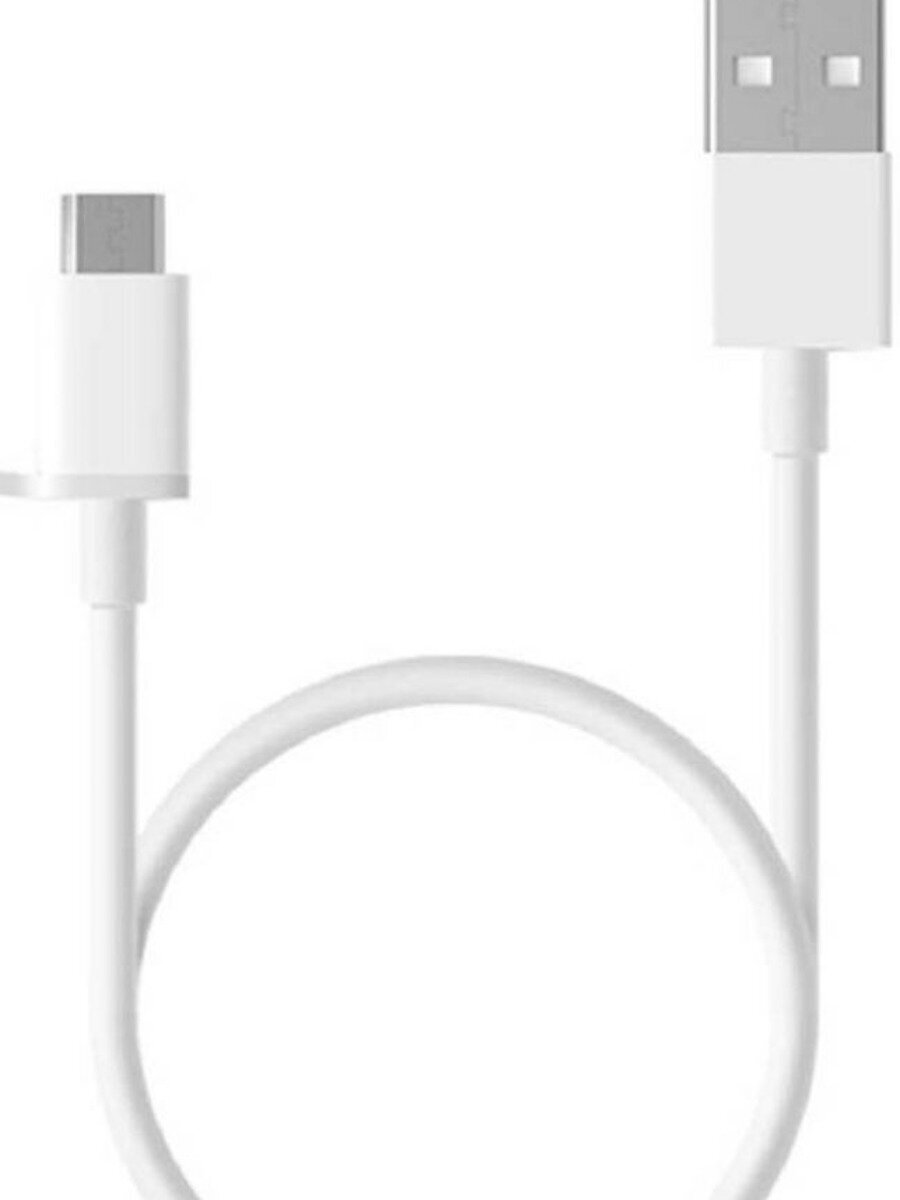 Кабель Xiaomi Mi 2-in-1 USB Cable Micro USB to Type C (100cm) X15303 ...