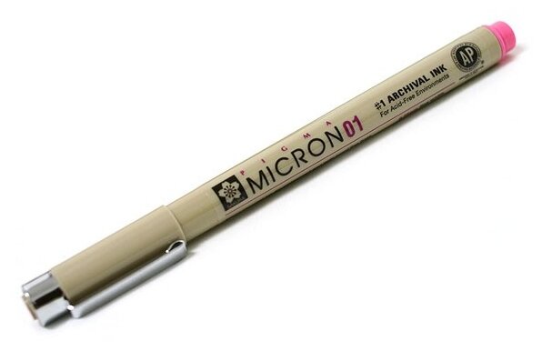 Ручка капиллярная Pigma Micron 0.25мм Розовый