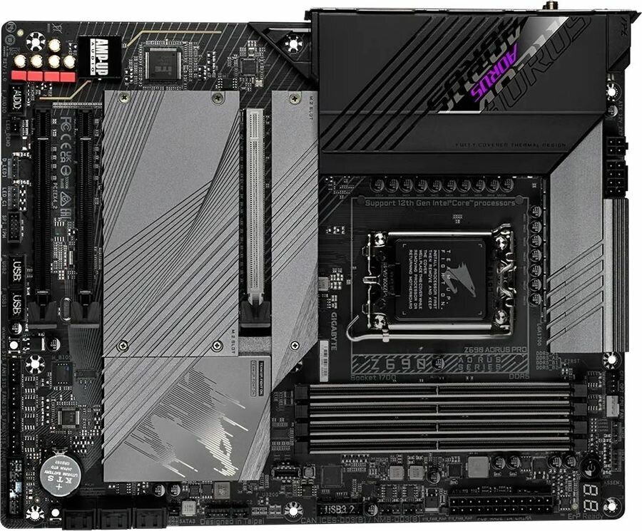 Материнская плата GIGABYTE Z690 AORUS PRO, LGA 1700, Intel Z690, ATX, Ret