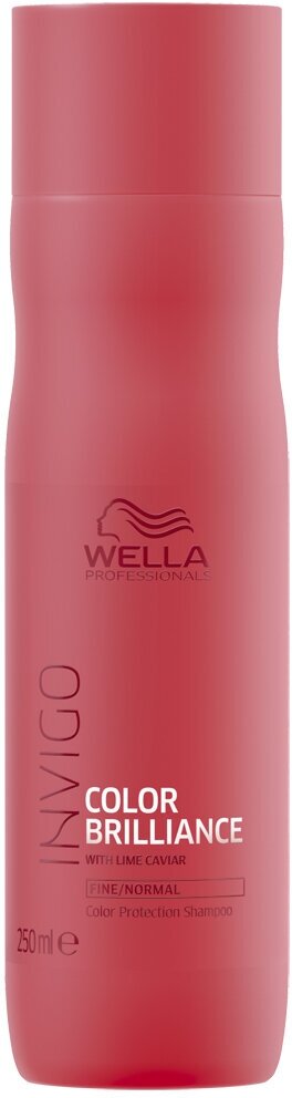 Wella Invigo Color Brilliance Шампунь для окрашенных нормальных и тонких волос 250мл