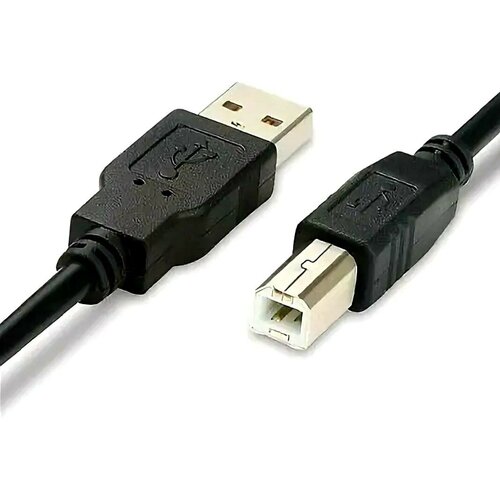 Кабель для подключения принтера, МФУ, оргтехники, USB 2.0, 1.5 метра, Дисконт63