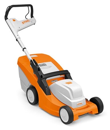 Электрическая газонокосилка STIHL RME 443 С, 1500 Вт, 2900 об/мин, 41 см ширина скашивания - фотография № 1