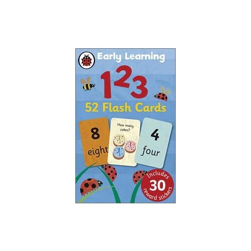 Книга Ladybird Early Learning 123 flash cards early learning 123 flash cards