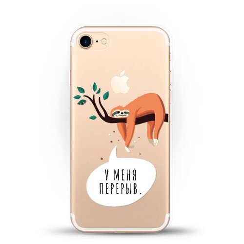 фото Силиконовый чехол перерыв на apple iphone se (2020) andy & paul