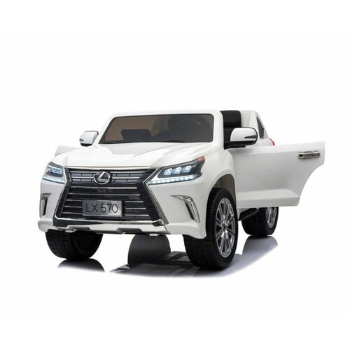 детский электромобиль lexus lx570 4wd mp4 dk lx570 white mp4 dk lx570 white mp4 Детский электромобиль Lexus LX570 4WD MP3 - DK-LX570-WHITE (DK-LX570-WHITE)