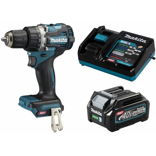 Дрель-шуруповерт аккумуляторная 65Нм XGT 40В 25Ач зу Makita DF002GD101 4172000₽