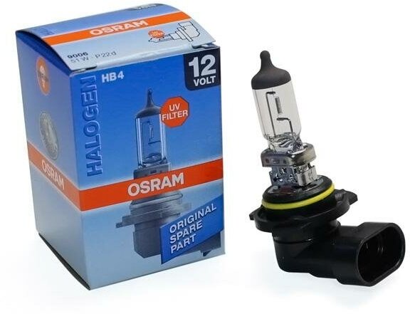 Лампа галогенная HB4 12В 51 Вт Р22d Osram