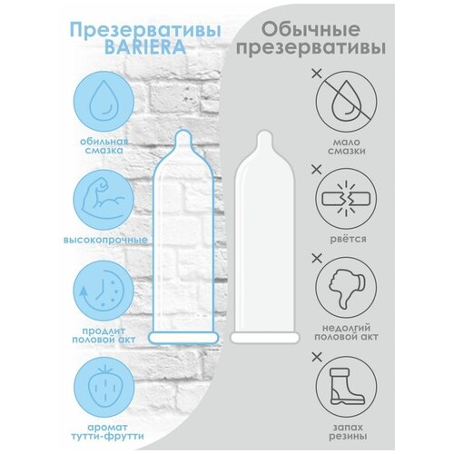 Продлевающие презервативы Bariera Long Love - 3 шт.