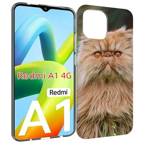 Чехол MyPads кошка персидская для Xiaomi Redmi A1 задняя-панель-накладка-бампер чехол mypads кошка персидская для xiaomi redmi a1 задняя панель накладка бампер