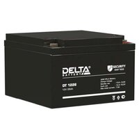 Аккумулятор Ибп 12В 26А. ч. Delta (Dt 1226) (166Х175х125) Agm*** DELTA battery арт. DT1226