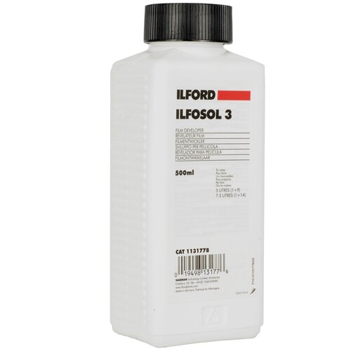 Проявитель для плёнки Ilford Ilfosol 3, жидкость, 0,5л (концентрат)