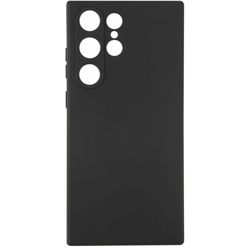 Чехол iBox для Samsung Galaxy S23 Ultra с защитой камеры и подложкой Silicone Black УТ000033677