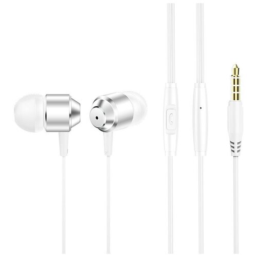 Проводные наушники с гарнитурой Backwin W60 белый 34000₽