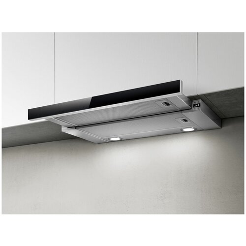 Встраиваемая вытяжка ELICA Встраиваемая 90 см электронное управление 900 куб м сераячерное стекло 3139000₽