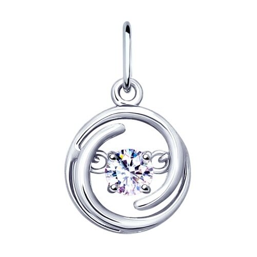 фото Sokolov подвеска из серебра с фианитом 94032117