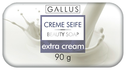 Gallus Крем-мыло кусковое Экстра крем, 90 г