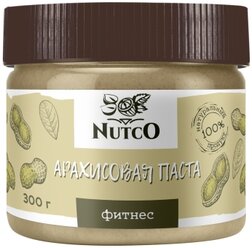 Паста арахисовая фитнес Nutco, 300 г