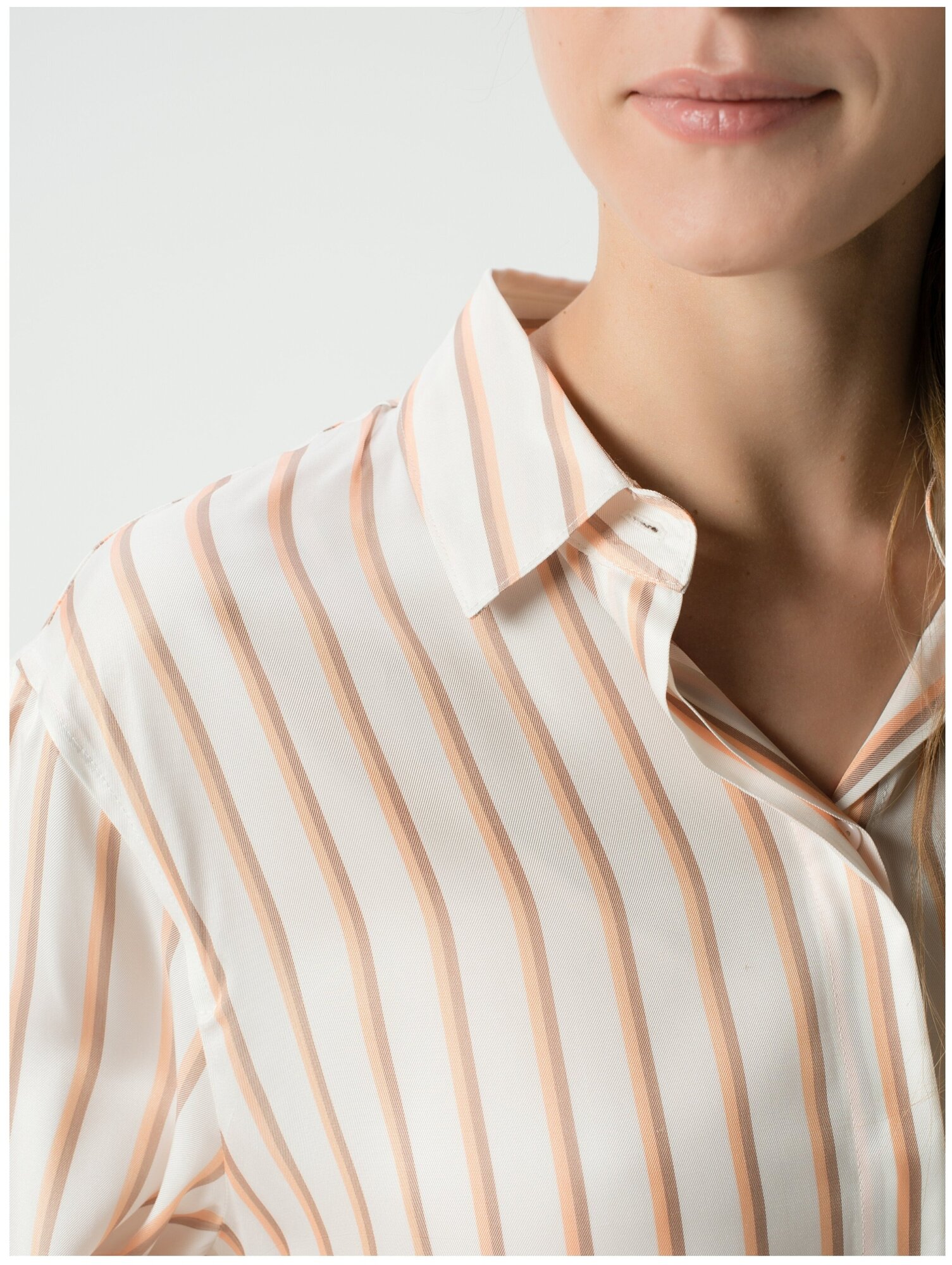 Рубашка женская, Gerry Weber, 760008-31406-9102, белый, размер - 40 - фотография № 5