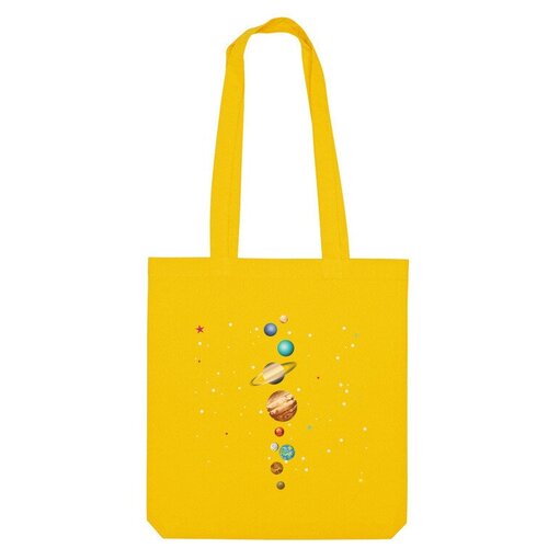 фото Сумка шоппер us basic, желтый