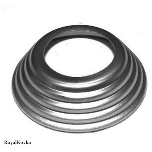 Кованый элемент Royal Kovka Основание балясин 100х30 мм мм под диаметр 48 мм металл 0.8 мм арт ОБ0508