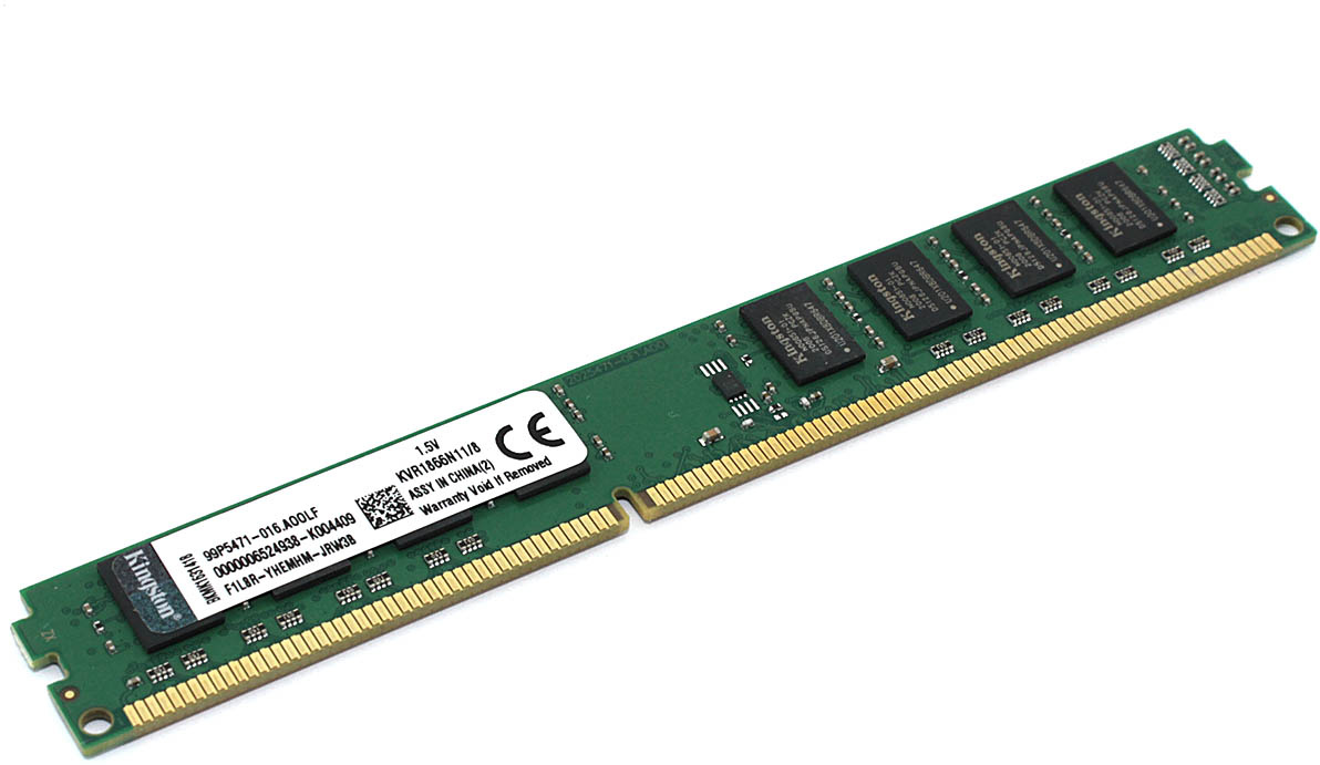 Модуль памяти Kingston DIMM DDR3, 8ГБ, 1866МГц, PC3-14900