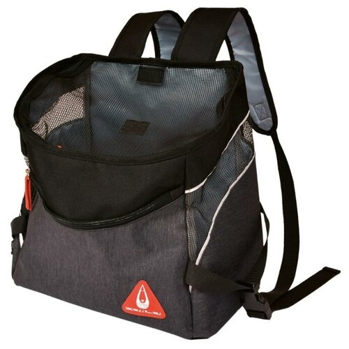 фото Рюкзак-переноска для животных duvo+ до 6кг, "backpack sporty", черный, 32,5x19x31см (бельгия)