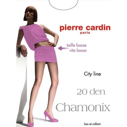 Колготки  Pierre Cardin Cr Chamonix 20, 20 den, с ластовицей, размер 4, бежевый