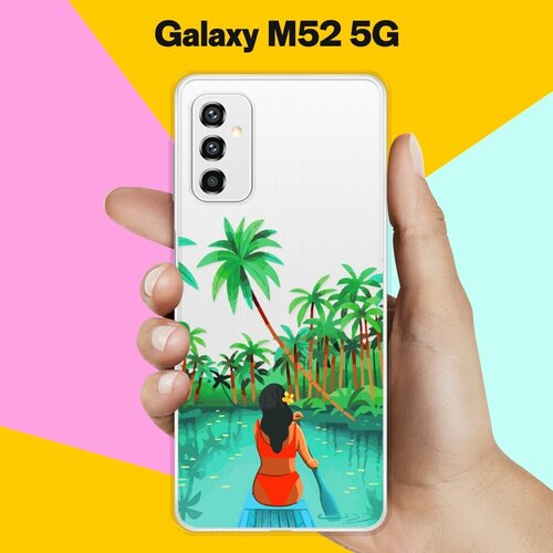 Силиконовый чехол на Samsung Galaxy M52 5G Пейзаж / для Самсунг Галакси М52
