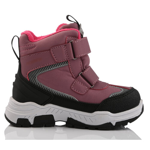 фото Ботинки pixel, зимние, на липучках, размер 30, розовый