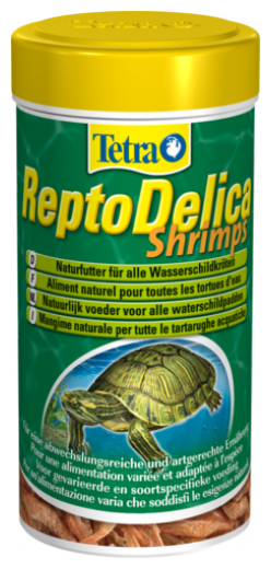 Сухой корм для рыб рептилий ракообразных Tetra ReptoDelica Shrimps