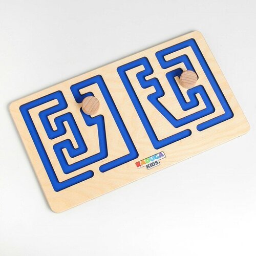 Межполушарная доска Лабиринт синяя 1159₽