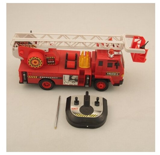 Радиоуправляемая пожарная машина Rui Feng Fire Engine Truck 27Mhz Rui Feng F827-1