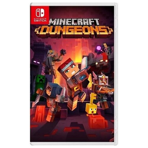 Игра Minecraft Dungeons для Nintendo Switch, карта активации