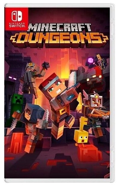 Игра Minecraft Dungeons Ultimate Edition (Nintendo Switch, русская версия)