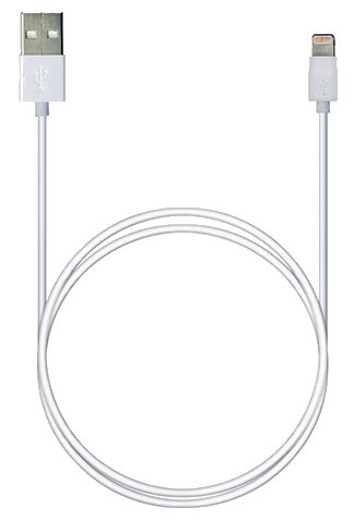 Robiton Кабель USB - Lightning 1м Robiton Charge&Sync White (P7)