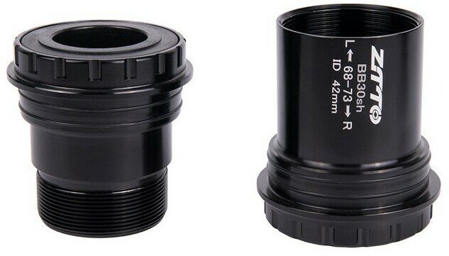 Каретка стандарта BB30 (Press Fit) под ось 24 мм, промышленный подшипник, диаметр оси: 24 мм