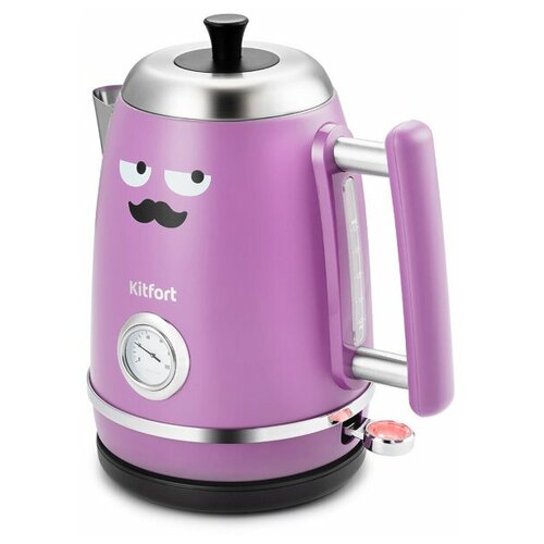 Чайник электрический Kitfort КТ-6149-3 лавандовый нержавеющая сталь 511000₽