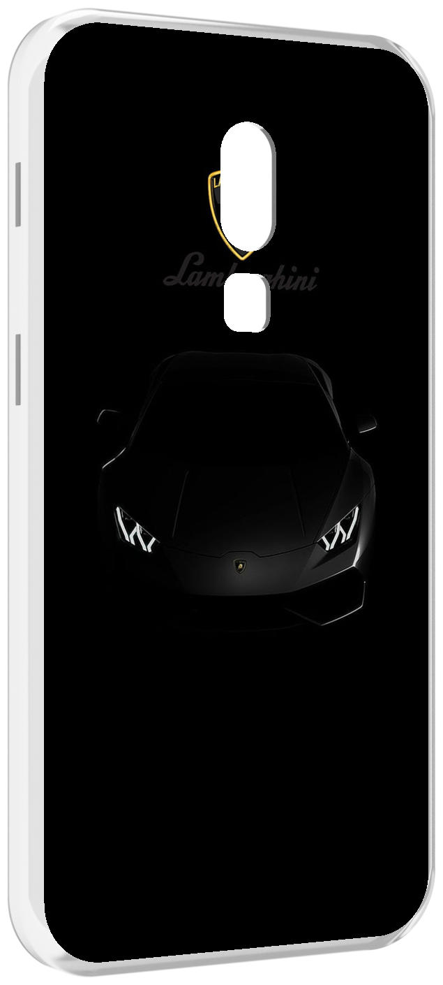 Чехол MyPads lambo ламба 4 мужской для Meizu V8 задняя-панель-накладка-бампер