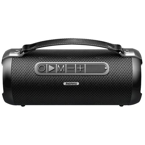 Колонка bluetooth REMAX RB-M43 Gwens Outdoor Portable Wireless Speaker, BT 5.0, black 6972174150048