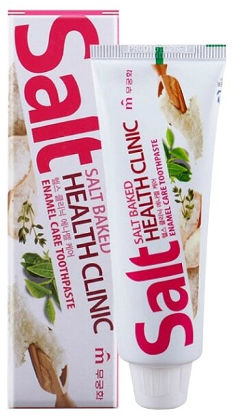 Mukunghwa Зубная паста с солью Salt Baked Health Clinic Enamel Care Toothpaste, 100 г