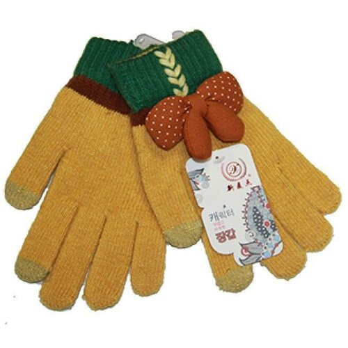 фото Перчатки , размер 7, желтый promise mobile