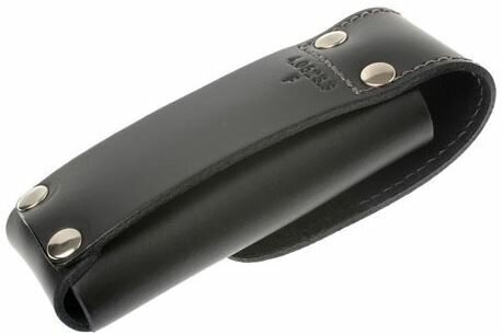 Чехол из нат.кожи Victorinox Leather Belt Pouch (4.0523.3) черный с застежкой на липучке без упаковк - фото №8