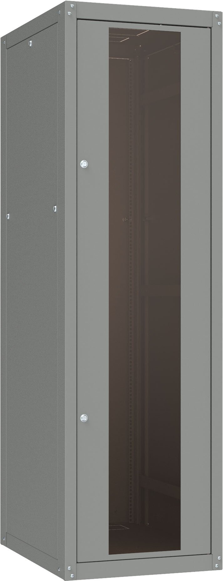 Шкаф коммутационный NT Basic.2 24-810. GF13. SD2. BF24 G (565727) напольный 24U 800x1000мм пер. дв. стекл задн. дв. спл. стал