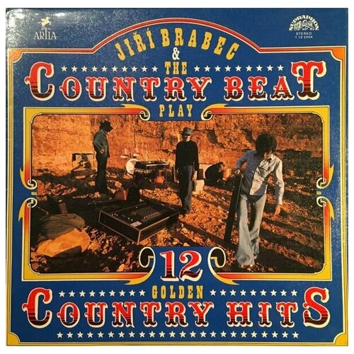 Jiri Brabec & The Country Beat - 12 Golden Country Hits / винтажная виниловая пластинка / LP / Винил