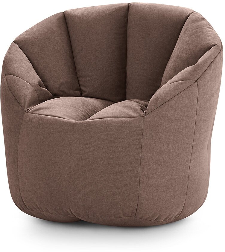 Кресло-пенёк Hoff Зефир,80х95х80 см, цвет светло-коричневый