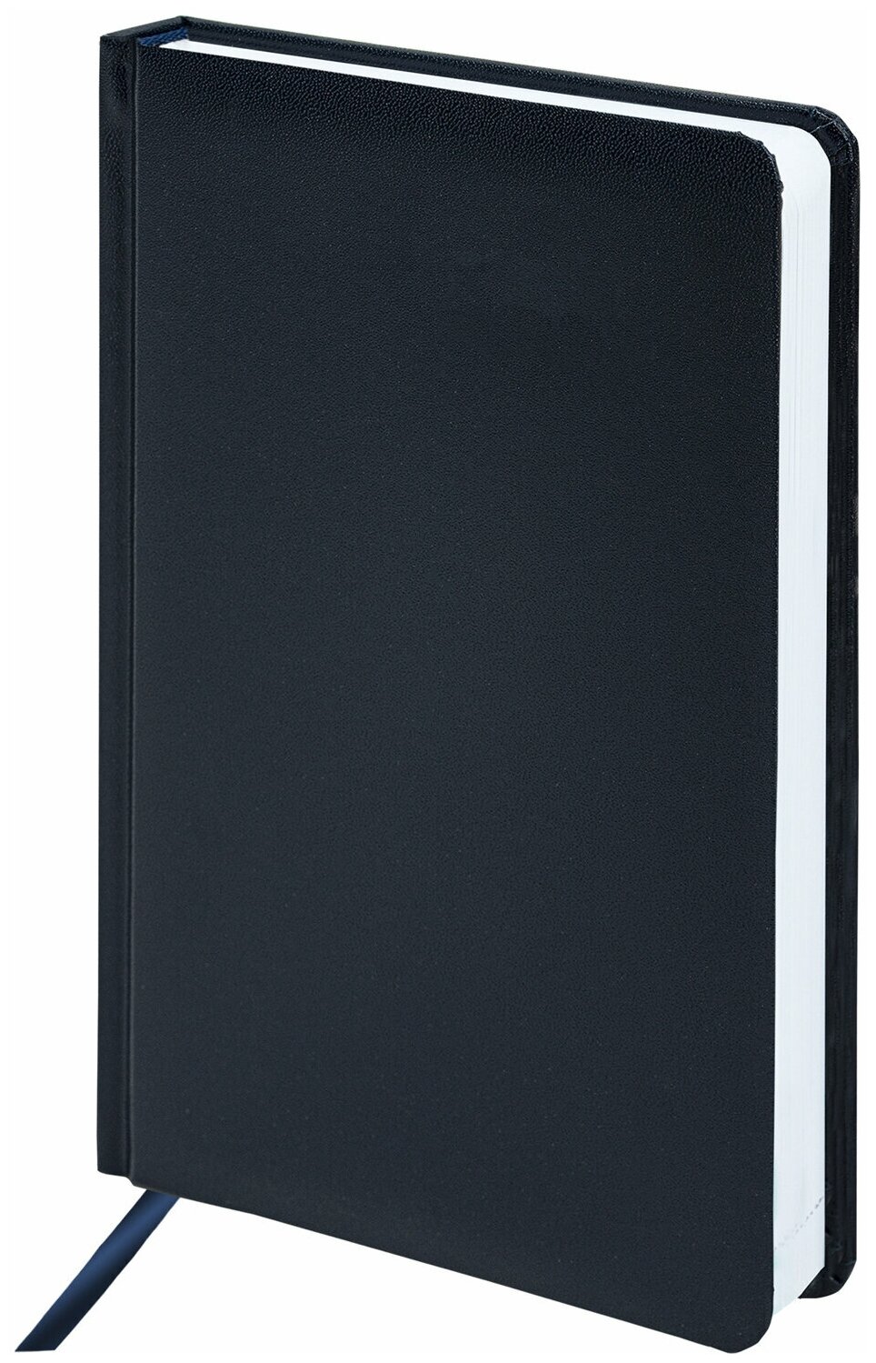 Ежедневник-планер (планинг) / записная книжка / блокнот недатированный формат А5 138х213мм на 160 листов, Brauberg Select, балакрон, темно-синий
