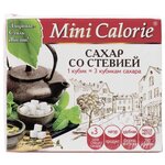 Mini Calorie Сахар со стевией кубики - изображение