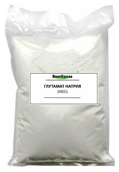 Глутамат натрия натуральный 2 кг приправа усилитель вкуса и аромата пищевая добавка Е621
