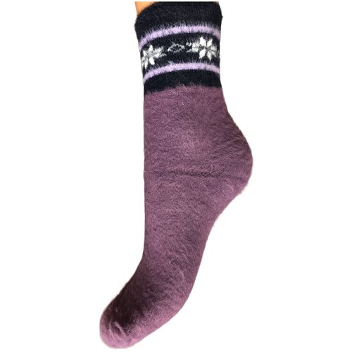 фото Женские носки волшебный ангел, размер 37-41, фиолетовый